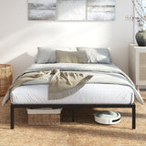 Full/Queen/King Size Metal Bed Frame Heavy Duty Support Slats Mattress Foundation