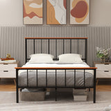 Bed Frame with Headboard and Footboard