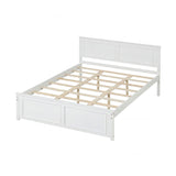 Full/Queen/Twin Size Platform Bed Frame with Headboard