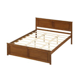 Full Size Wooden Bed Frame with Headboard