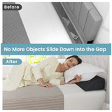 Bed Wedge Pillow with Storage Bag