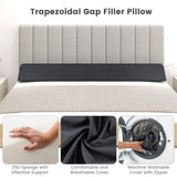 Bed Wedge Pillow with Storage Bag