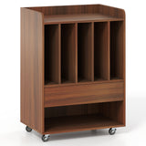 Record Player Stand Turntable Stand with Drawer and Record Holder