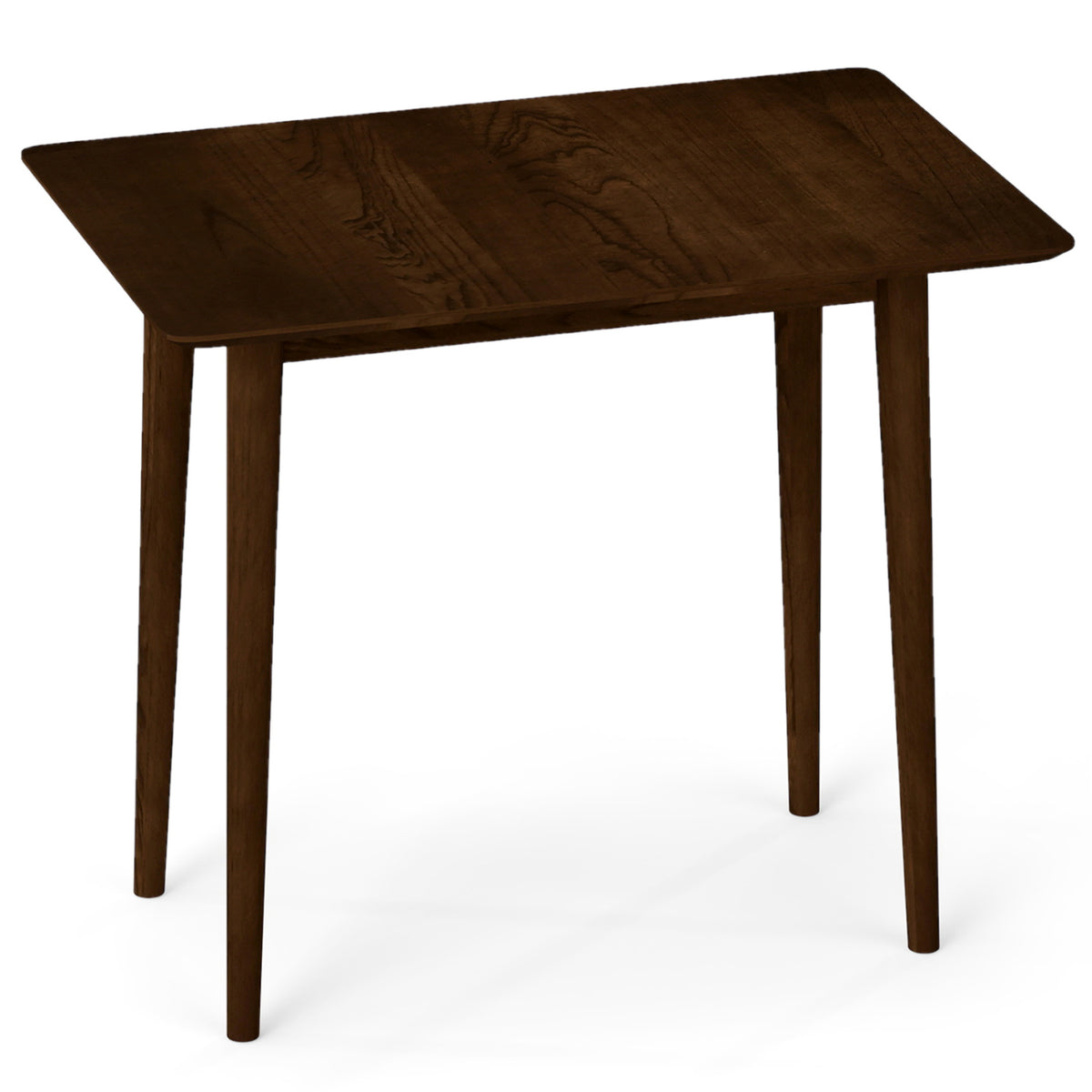 Rectangular Wooden Dining Table for 2-4 34 Inch Farmhouse Solid Wood Kitchen Table