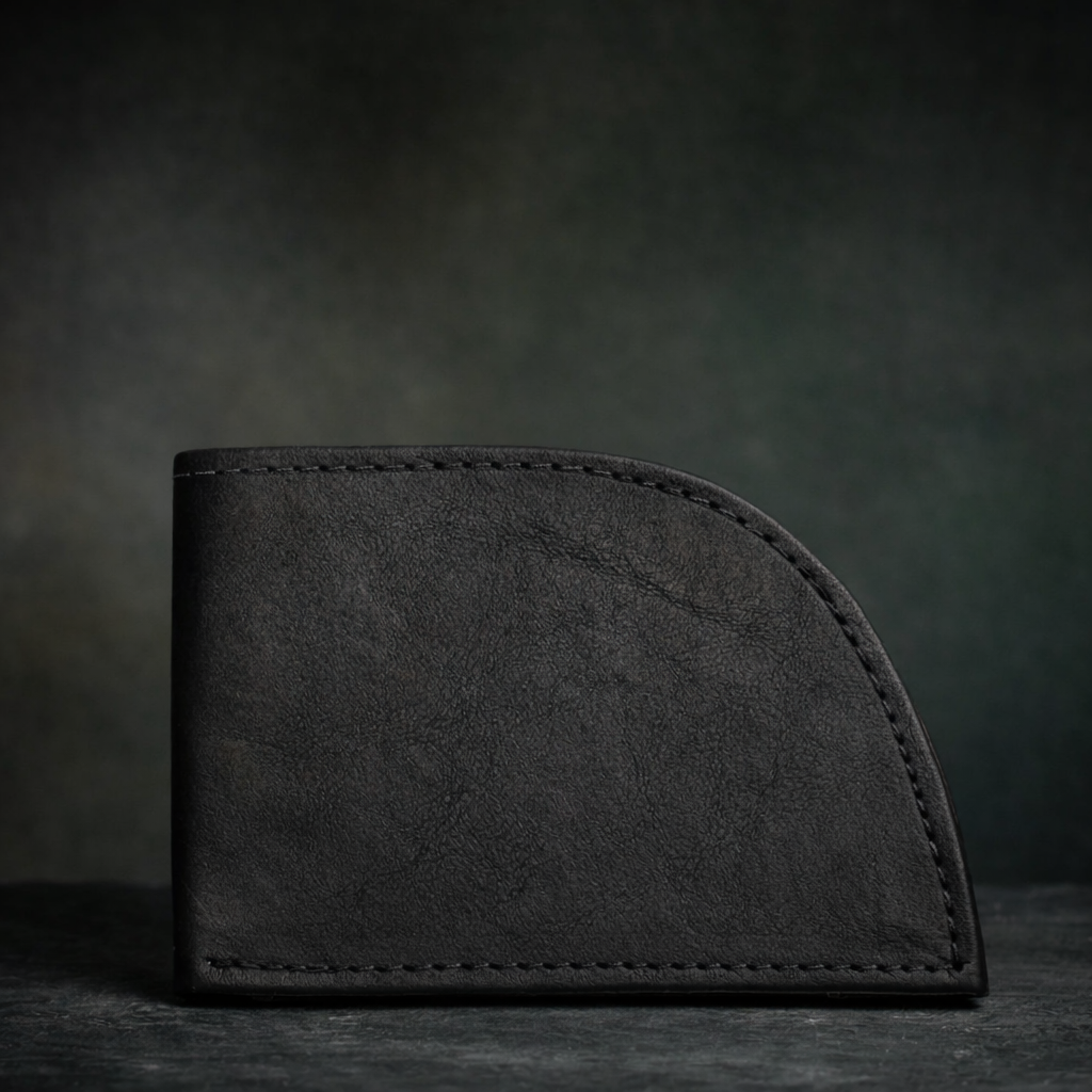 American Bison Leather Front Pocket Wallet