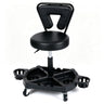 Rolling Garage Mechanic Stool with Tool Tray Storage and Padded Seat 330 LBS