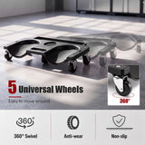 Rolling Knee Creeper with 360Â° Swivel Casters Lightweight Kneeling Pads