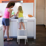 3 Tier Step Stool 3 in 1 Folding Ladder Bench