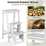 3 Tier Step Stool 3 in 1 Folding Ladder Bench