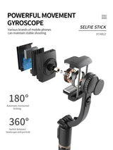 FGCLSY 2024 Gimbal Stabilizer Selfie Stick Tripod Monopod