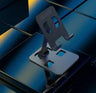 Universal Aluminum Alloy Foldable Desk Phone Holder Mount Stand For iPhone 15 14 Mobile Phone Holder Tablet Desktop Metal Holder