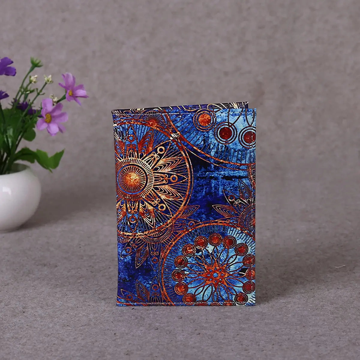 Printed Passport Cover Travel Passport Clip, PU Leather Passport Holder, Lightweight Wallet Protection. Passport Protective Case