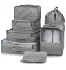 8/7/6 pieces Set Travel Organizer Storage Bags Suitcase Packing Set Storage Cases Portable Luggage Organizer Clothe Shoe Pouch
