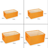 Large Foldable Storage Box Organizing Box For Closet Storage Clothing Storage Box Folding Storage Box For Home Office Storage