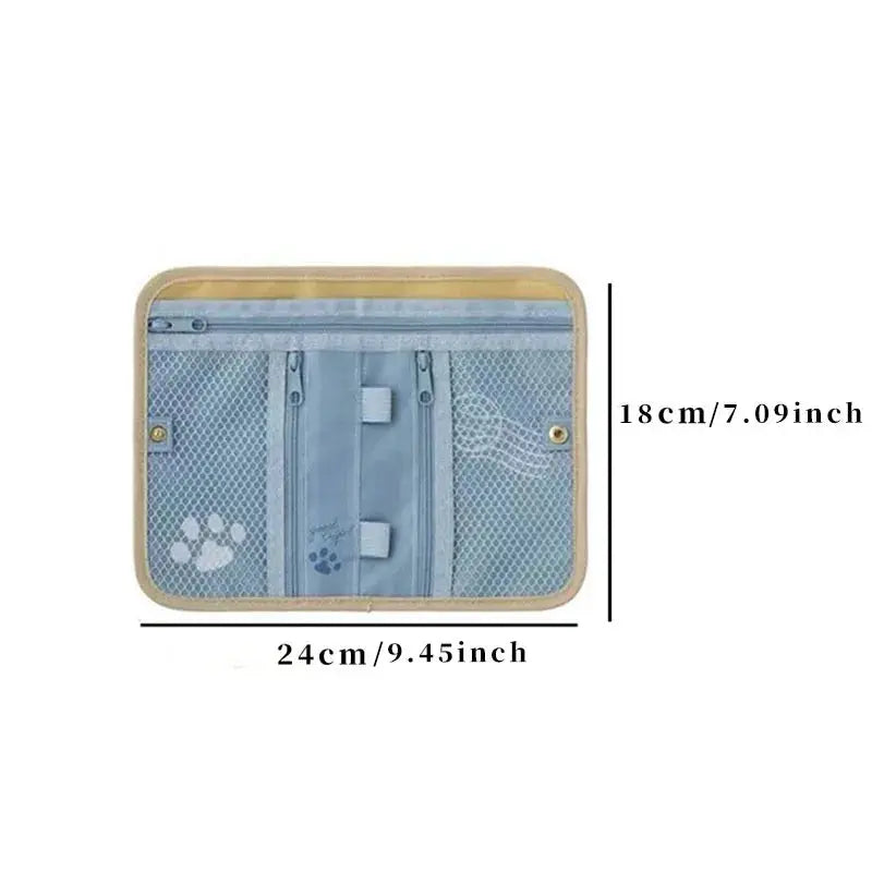 Cartoon Printing Travel Passport Bag ID Card Holder Cash Ticket Organizer ID Bag designer personalized ID card holder