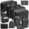 8/9/10/11 Pcs Set Travel Organizer Storage Bags Suitcase Packing Cubes Set Cases Portable Luggage Clothe Shoe Tidy Pouch Folding