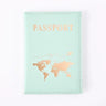 Fashion Women Travel Passport Cover Holder Case ID Credit Card Holder Travel Accessories Map Passports Wallet Ticket Protective