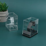 Plastic Transparent Watch Display Storage Stand Holder Counter Smart Watch Protective Showcase Shelf Rack Jewelry Packaging Box