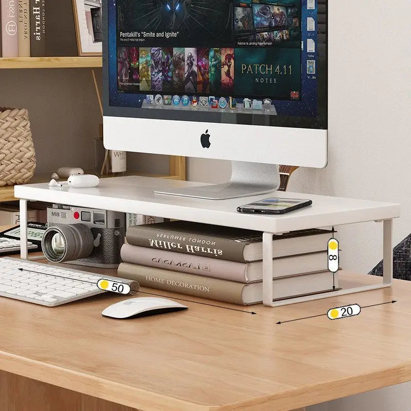 50CM Computer Monito Increase Rack Base Bracket Computer Desks Shelf Home Storage Holders Rack Organizer Office Accessories