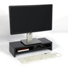 screen  Desktop Monitor Stand LCD TV Laptop Rack Computer Screen Riser Shelf  Office Desk Black Monitor shelf
