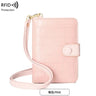 Passport Holder with Neck Lanyard Card Holders Travel Passport Cover RFID Blocking Passport Wallet for Men and Women