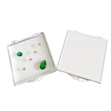 10/15 Compartment Beads Jewelery Storage Box Portable Craft Container Earrings Ring Display Case DIY Trinket Organizer Box