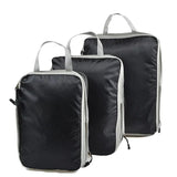 Travel Compression Packing Cubes Suitcase Luggage Organizer Set Zipper Foldable Storage Bag for Clothes Shoes Travel Accessories
