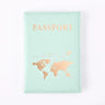 PU Passport Holder Map Pattern Ticket Passport Covers Travel Passport Protective Cover ID Credit Card Holder Travel Accessories