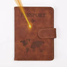 Custom Passport Cover Monogrammed Engraved Name Passport Cover Case Holder Wedding Bridesmaid Groomsman Gift Passport Wallet