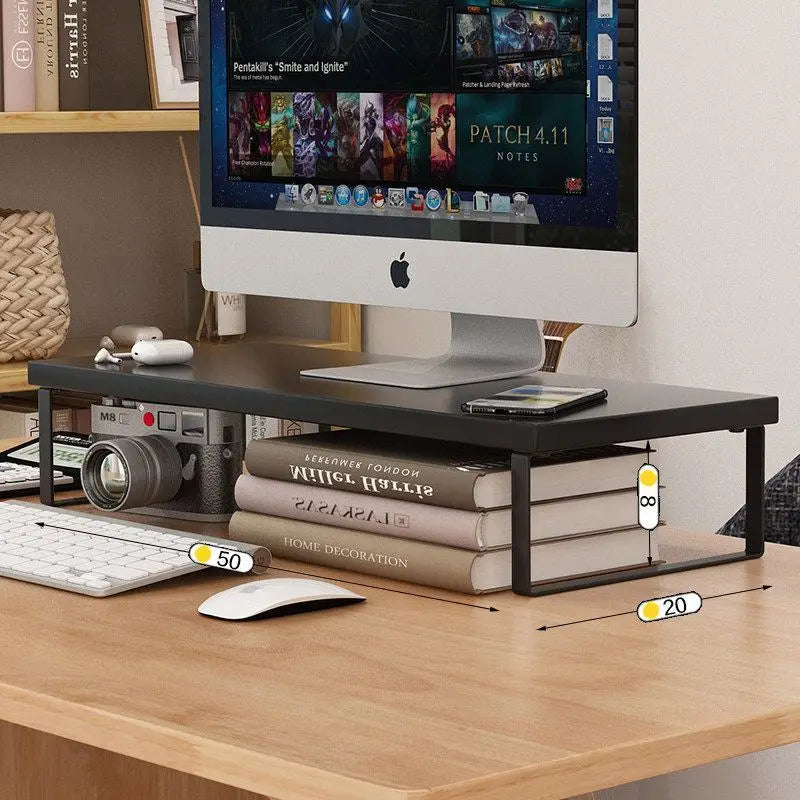 50CM Computer Monito Increase Rack Base Bracket Computer Desks Shelf Home Storage Holders Rack Organizer Office Accessories