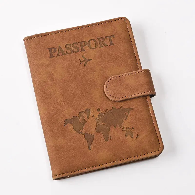 Passport Covers Women Men Letter Print Passport Holder Flight Ticket Clips ID Bank Credit Card Holder Passport Travel Organizer
