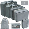8/9/10/11 Pcs Set Travel Organizer Storage Bags Suitcase Packing Cubes Set Cases Portable Luggage Clothe Shoe Tidy Pouch Folding