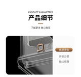 Large Capacity Foldable Storage Box Plastic Clothes Organizer Transparent Home Storage Trunk for Clothes Sundries Organizer