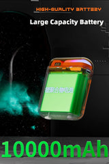 10000mAh Wireless Power Bank with Stand USB C Cable PD20W Fast Charging Magnetic External Spare Battery for IPhone Samsung Xiaom