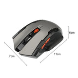 2.4G 6 Buttons Wireless Mouse 1600DPI Optical Mouse Gamer for Computer Wireless Mice with USB Receiver for PC Laptop Accessories