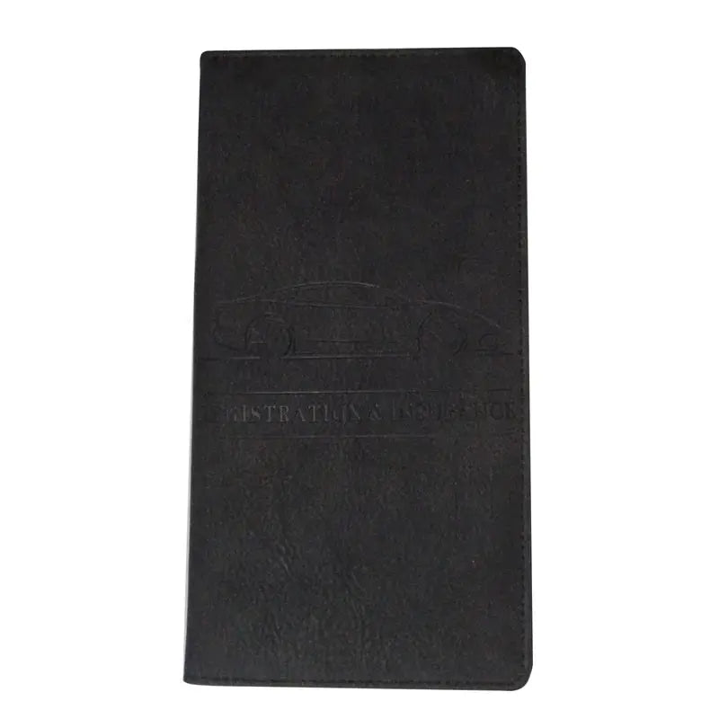 Passport Storage Folder Solid Color Car Driving Documents Credit Card Holders Purse Travel Passport Holder Driver License Bag
