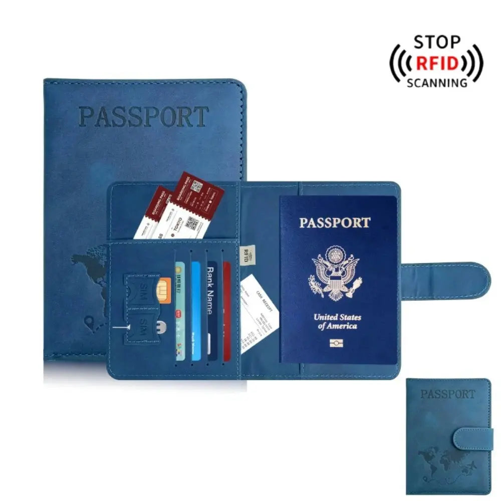 Passport Holder for Travel Essentials  Passport Wallet Cover Case for Travel  Accessories,Passport Book Holders for Women/Men