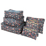 8/7/6 pieces Set Travel Organizer Storage Bags Suitcase Packing Set Storage Cases Portable Luggage Organizer Clothe Shoe Pouch