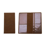 Passport Storage Folder Solid Color Car Driving Documents Credit Card Holders Purse Travel Passport Holder Driver License Bag