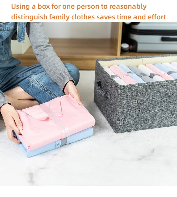 Large Foldable Storage Box Organizing Box For Closet Storage Clothing Storage Box Folding Storage Box For Home Office Storage