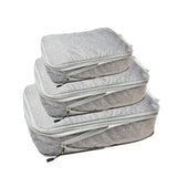 Travel Compression Packing Cubes Suitcase Luggage Organizer Set Zipper Foldable Storage Bag for Clothes Shoes Travel Accessories