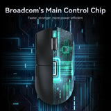 Attack Shark X11 White  Bluetooth Wireless Mouse Three Mode