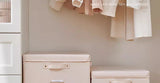 Fabric Foldable Storage Box With Lid Organizer For Clothes Large Capacity Quilt Blanket Toy Storage Closet Wardrobe Organizer