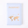 PU Passport Holder Map Pattern Ticket Passport Covers Travel Passport Protective Cover ID Credit Card Holder Travel Accessories