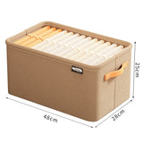 1/3PCS Collapsible Clothing Organizer Closet Clothes Pants Storage Organizer Closet Organizer Drawer Organizer Toy Storage
