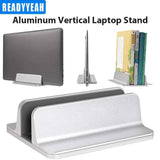 Vertical Laptop Stand For Macbook Air Pro 13 15 16 Desktop Aluminum Stand With Adjustable Dock Size For Notebook Computer Stand