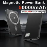 Oneplus Magsafe Power Bank Fast Charging Portable Ultra-thin Magnetic Wireless Digital Display Power Bank Usb Type C Lightning