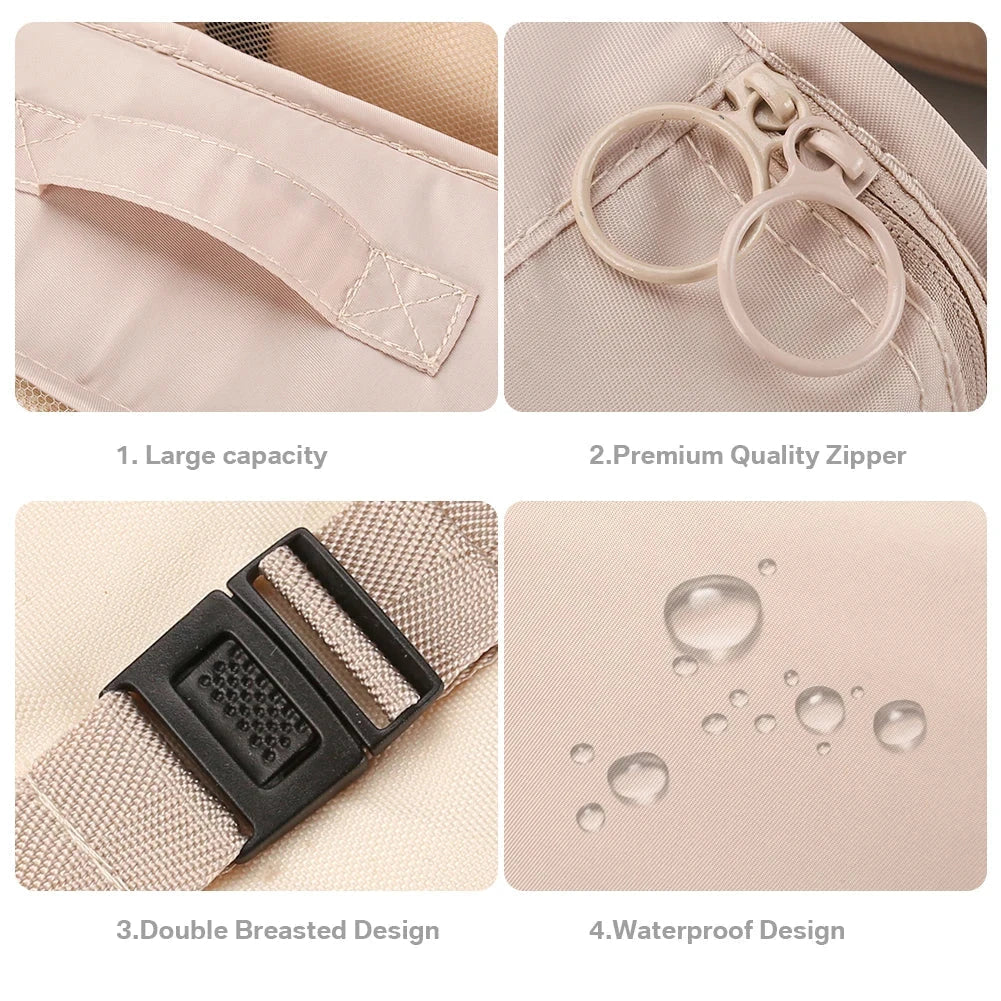 8/7/6 Pieces Set Travel Organizer Storage Bags Suitcase Packing Cubes Set Cases Portable Folding Luggage Clothes Shoe Tidy Pouch