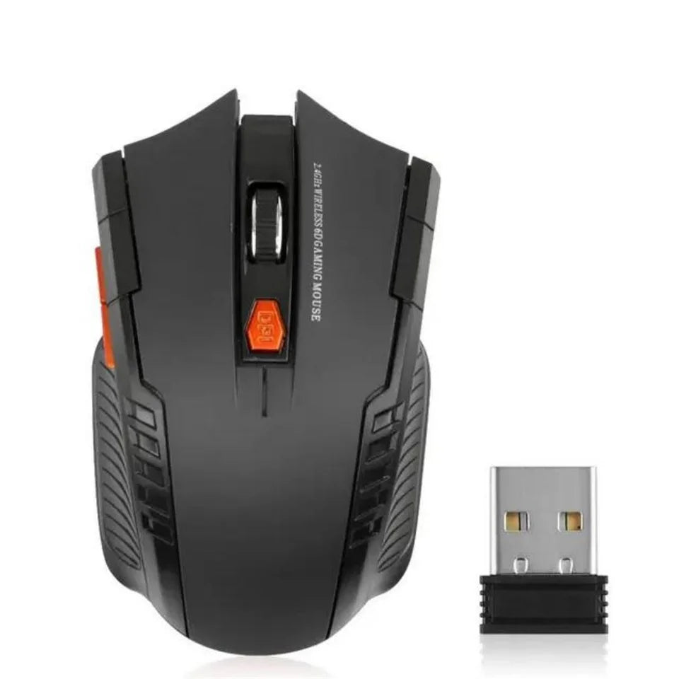 2.4G 6 Buttons Wireless Mouse 1600DPI Optical Mouse Gamer for Computer Wireless Mice with USB Receiver for PC Laptop Accessories