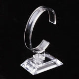 Plastic Transparent Watch Display Storage Stand Holder Counter Smart Watch Protective Showcase Shelf Rack Jewelry Packaging Box
